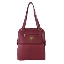 Mochila Bolsa Topgrife Couro Bordô Mochila Bolsa Topgrife Couro Bordô