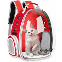 Mochila bolsa Transporte Pet Gatos Visão Panorâmica Astronauta Acrílico Mochila bolsa Transporte Pet Gatos Visão Panorâmica Astronauta Acrílico