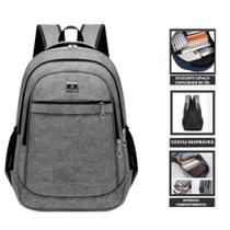 Mochila Bolsa Viagem Notebook Resistente Coreana Masculina Estilosa Feminina - Cores