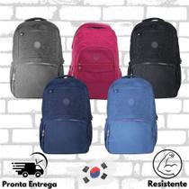 Mochila Bolsa Viagem Resistente Coreana Feminina Moderna