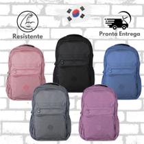 Mochila Bolsa Viagem Resistente Média Coreana Feminina Elegante