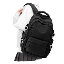 Mochila BOXSAM leve para mulheres/homens 24L preta
