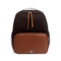 Mochila Breast Pump em material vegano lavável recém-colhido Mochila Breast Pump em material vegano lavável recém-colhido