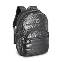 Mochila Brinlho Vinilico Puffer Da Kika Reforçada C/chaveiro