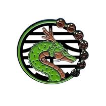 Mochila Brooch Pin Shenron Anime Enamel Metal Lapel Badge Mochila Brooch Pin Shenron Anime Enamel Metal Lapel Badge