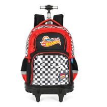 Mochila C/ Rodas E Alça Juvenil Hot Wheels Mc49982hw-vm Luxc Vermelho Liso SKU 44479 Mochila C/ Rodas E Alça Juvenil Hot Wheels Mc49982hw-vm Luxc Vermelho Liso SKU 44479