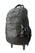 Mochila c/ rodas preta chaveiro monkey Mochila c/ rodas preta chaveiro monkey