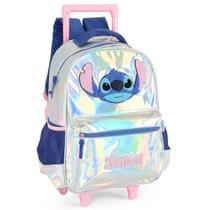 Mochila c/ Rodas Stitch Holográfica IC41682SC Mochila c/ Rodas Stitch Holográfica IC41682SC