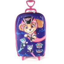 Mochila C/Rodinha Paw Patrol Skye Jet Diplomata
