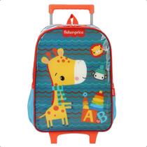 Mochila C/ Rodinhas Escolar Infantil Fisher Price Luxcel G