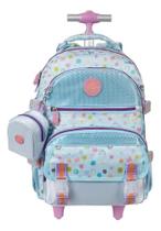 MOCHILA C/RODINHAS XERYUS PETIT SWEET DREAMS Azul MOCHILA C/RODINHAS XERYUS PETIT SWEET DREAMS Azul