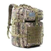 Mochila Camping 50L Litros Tática Militar À Prova D'água De Grande Capacidade 1000d