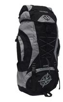 Mochila Camping 55 Litros Cinza Original Clio