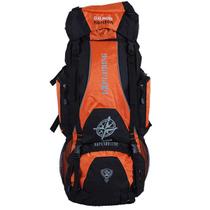 Mochila Camping 55 Litros MC3101 cor:laranja Mochila Camping 55 Litros MC3101 cor:laranja