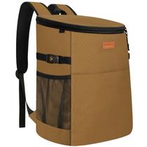 Mochila Camping Cooler Vankor 45 latas impermeável cáqui