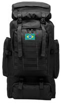 Mochila Camping Masculina Cargueira Impermeável Reforçada Grande Espaço Interno Trilha Viagem Acampamento