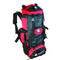 Mochila Camping Yepp Trilha 55L Impermeável Mc3022 Vermelho