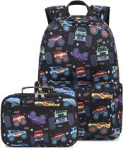 Mochila CAMTOP para crianças, meninos e meninas, com conjunto de lancheira de 3 a 9 anos