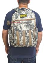 Mochila Camuflada 30L Bike Caminhada Trilha Trekking Corrida