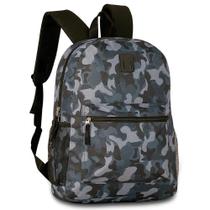 Mochila Camuflada Escolar Juvenil Costas Faculdade Tam G