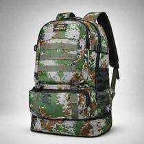 Mochila Camuflada Impermeável 50L para Camping e Trilha Mochila Camuflada Impermeável 50L para Camping e Trilha