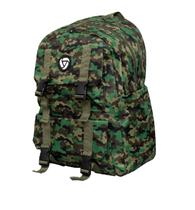 Mochila Camuflada Militar Exército Yins Em Nylon Juvenil Unissex - Ref YS29338