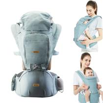 Mochila Canguru Baby Carrier Infantil Ajustável Para Carregar Bebê De Até 20Kg