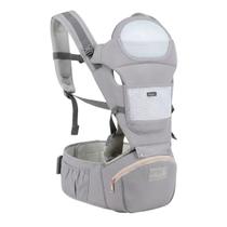 Mochila Canguru Bebê Confortável e Ajustável Multifuncional - Castela Mochila Canguru Bebê Confortável e Ajustável Multifuncional - Castela