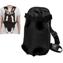 Mochila Canguru Cao Gato Cachorro Pet Bolsa Transporte Animal de Estimaçao Pequeno Porte Seguro Confortavel Passeio Caminhada Ar Livre Lazer Resistent