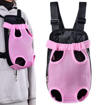 Mochila Canguru Gato Cachorro Pet Cao Animais Estimaçao Domesticos Bolsa Transporte Passeio Caminhada Viagem Ar Livre Confortavel Resistente