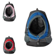 Mochila canguru para pet cachoro gato cores tam m - C3b