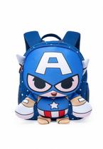 Mochila Capitão America Resistente Escolar Masculino Infantil Marvel Mochila Capitão America Resistente Escolar Masculino Infantil Marvel