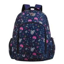 Mochila Capricho Azul Floral