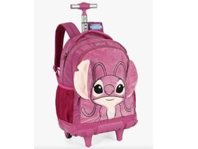 Mochila Car G Stitch Roxo Peluciada MC50062SC-RX Luxcel