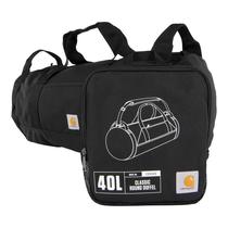 Mochila Carhartt Classic Round com bolsa utilitária 40L preta Mochila Carhartt Classic Round com bolsa utilitária 40L preta