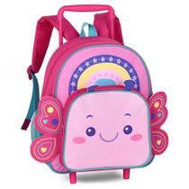 Mochila Carrinho 13" Cp26263b Abelhinha E Borboleta