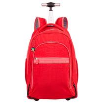 Mochila Carrinho 2 Compartimentos Paul Frank Classics Vermelho - Cereja Mochila Carrinho 2 Compartimentos Paul Frank Classics Vermelho - Cereja