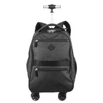 Mochila Carrinho 4 Rodas Duplas Sestini Rolling Hidroblock - Preto