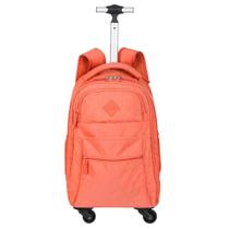 Mochila Carrinho 4 Rodas Sestini Grande Apricot Damasco