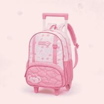 Mochila Carrinho Alças Lilica Ripilica Glow Bb Creche Menina Mochila Carrinho Alças Lilica Ripilica Glow Bb Creche Menina
