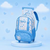 Mochila Carrinho Alças Tigor T. Tigre Glow Bb Creche Meninos Mochila Carrinho Alças Tigor T. Tigre Glow Bb Creche Meninos