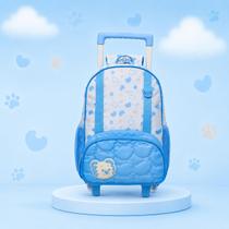 Mochila Carrinho Alças Tigor T. Tigre Glow Bb Creche Meninos Mochila Carrinho Alças Tigor T. Tigre Glow Bb Creche Meninos