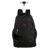 Mochila Carrinho Grande Capricho Crush - Preto Mochila Carrinho Grande Capricho Crush - Preto