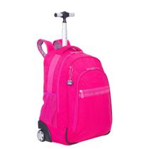 Mochila Carrinho Grande Paul Frank T03 - Dark Pink