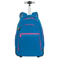 Mochila Carrinho Paul Frank T03 - Aquamarine, 2 Comp.