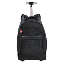 Mochila Carrinho Paul Frank T03 - Preto Grande Mochila Carrinho Paul Frank T03 - Preto Grande