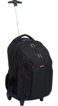 Mochila Carrinho Rodinhas Executiva Sestini Cor Preto Mochila Carrinho Rodinhas Executiva Sestini Cor Preto