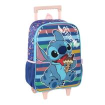 Mochila Carrinho Verde Kids Stitch Luxcel
