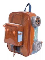 Mochila Carros Mate Mcqueen Costas Tam G Dermiwil Marron Mochila Carros Mate Mcqueen Costas Tam G Dermiwil Marron