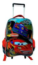 Mochila Carros Rodinhas Infantil Masculina Escolar G Mc4147 - Vozz